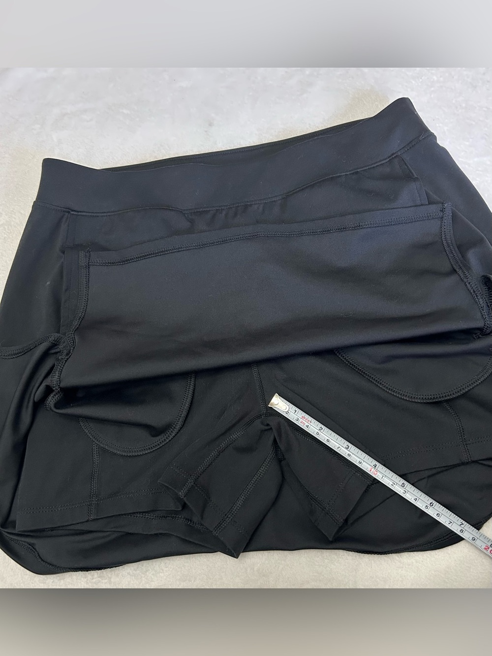 All in motion Target Women’s Medium Black Knit Slit Active performance Skort - Picture 7 of 7